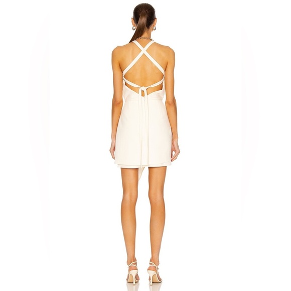 NWT Alexis Adriena Mini Dress in Off-White - Picture 3 of 14